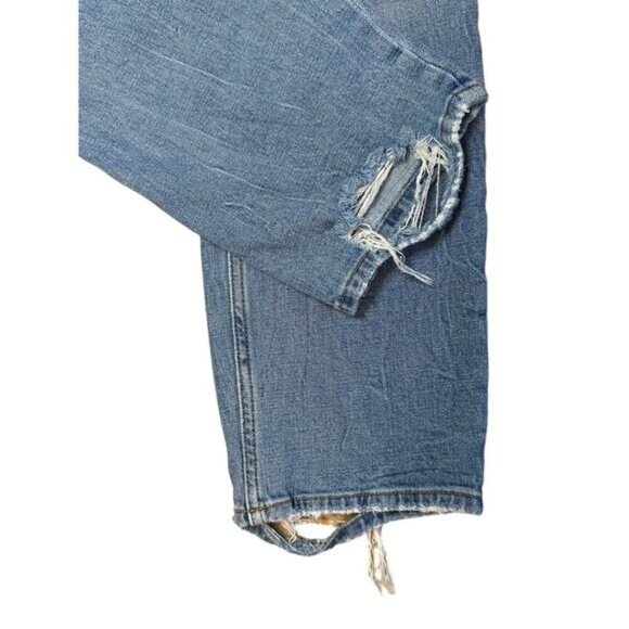 Abercrombie & Fitch The Ankle Straight Ultra High Rise Curve Love jean - Picture 4 of 6